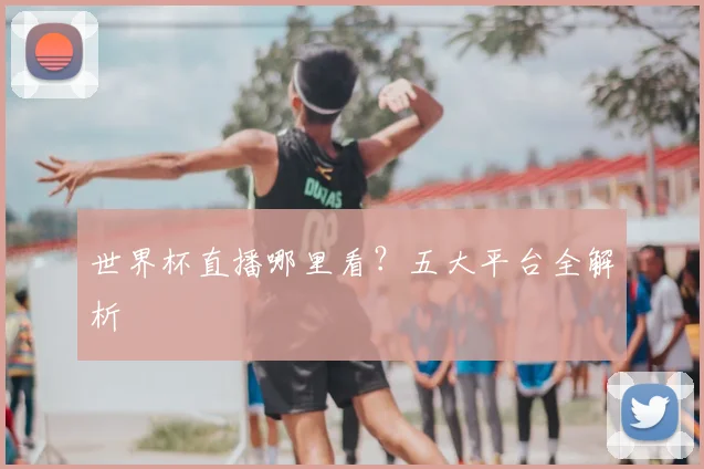 世界杯直播哪里看？五大平台全解析