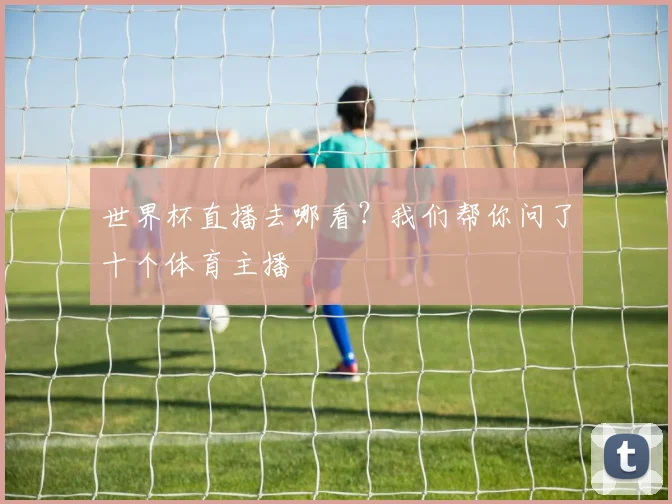 世界杯直播去哪看？我们帮你问了十个体育主播